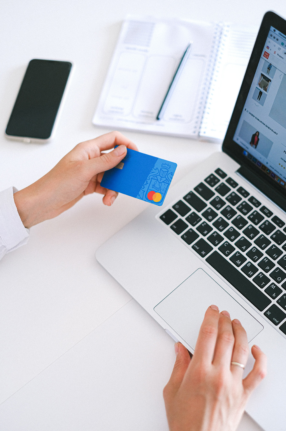 making credit card payment online